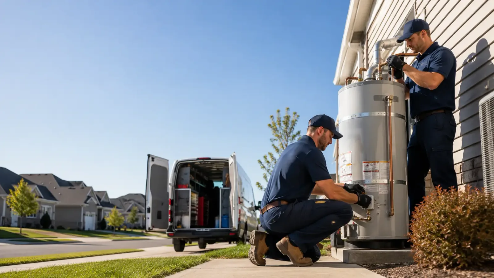 Water Heater Installation in Barton, OH